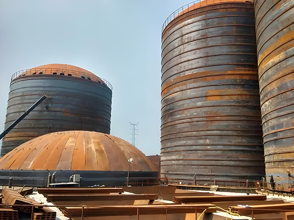 定兴焦粉钢板仓